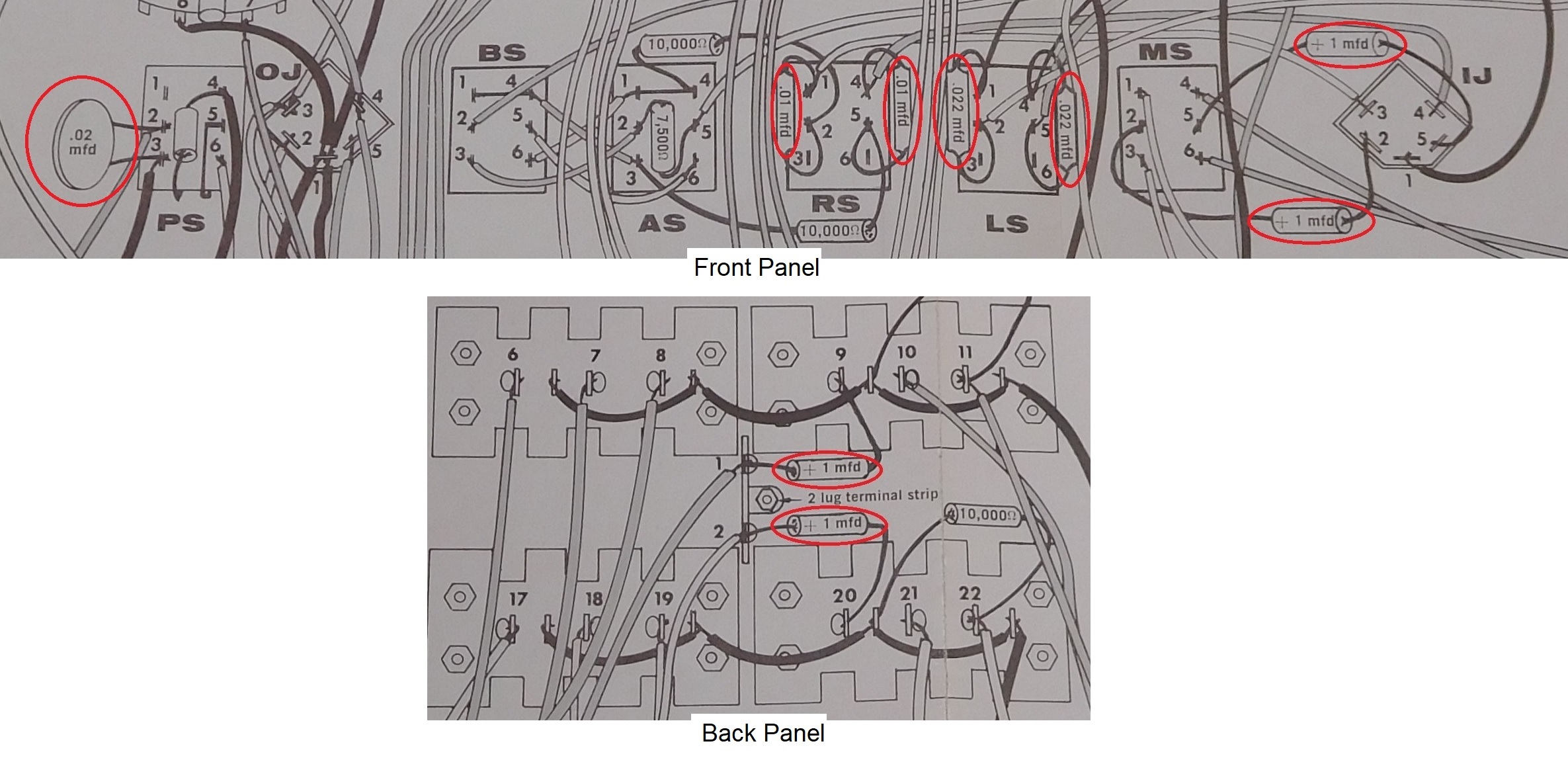 Chassis Signal Caps for the PAT-4