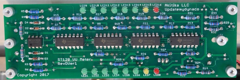 Stereo 120 level indicator